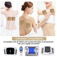 EMS Muscle Stimulator Electrode ​Pads TENS Unit Conductive Gel Patche Pulse Electric Massage Machine Replace Sticker