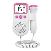 Portable Medical Equipment Portatil Fetal Doppler Monitor for Fetal Heart Rate with Pulse Detection Ultra Sound Fetal Doppler