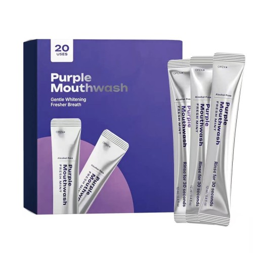 Purple Mouthwash – Gentle Whitening & Fresher Breath